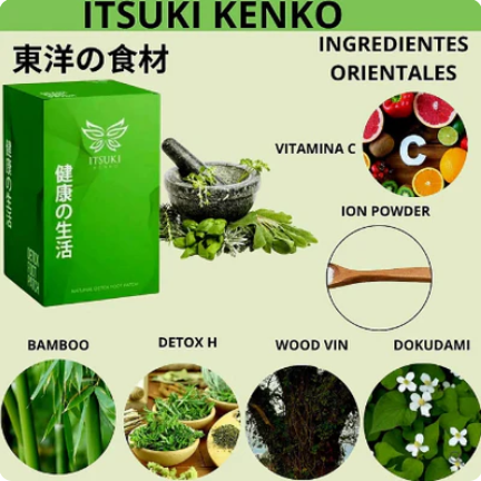 ITSUKI KENKO PARCHES DETOX