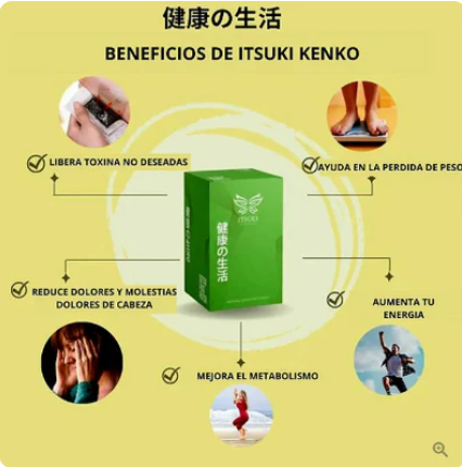 ITSUKI KENKO PARCHES DETOX